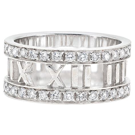 tiffany roman numeral ring